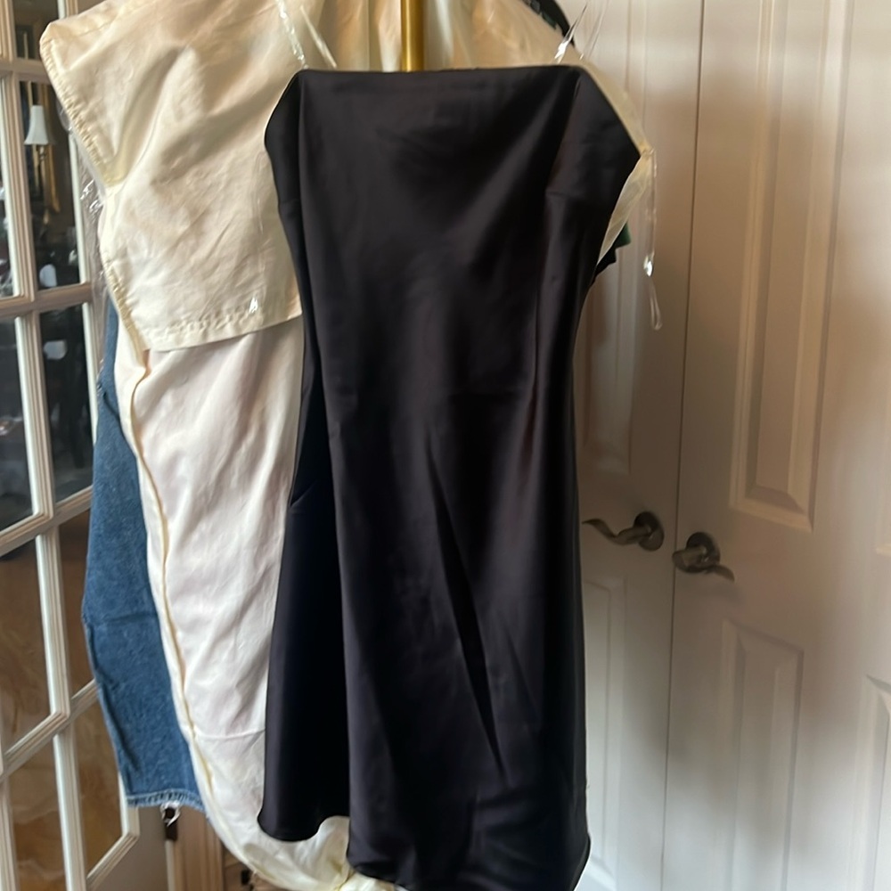 Wild fable NWT satin strapless mini